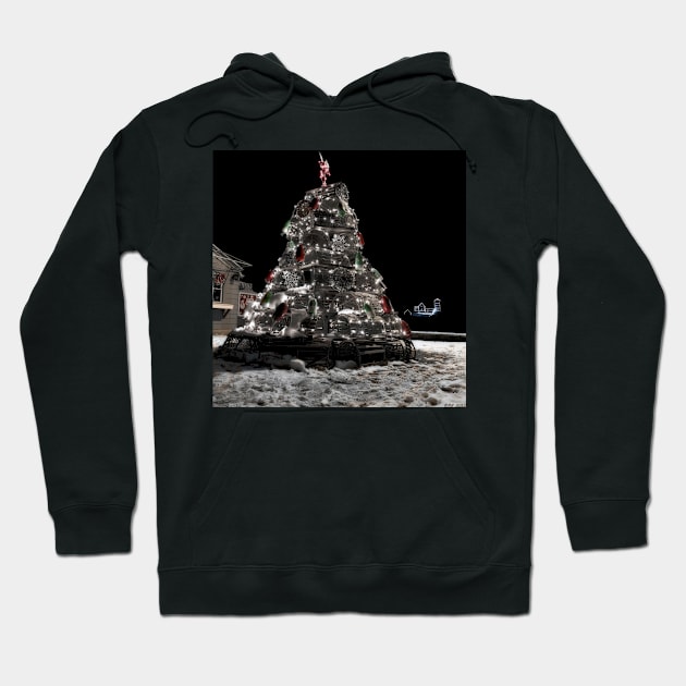 Coastal Christmas Hoodie by BeanME